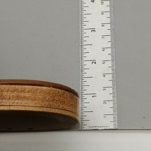 Bella Vita‎ Womens Lea Slide Sandals White Leather Double Straps Wedge 6.5WW NEW - Picture 7 of 10